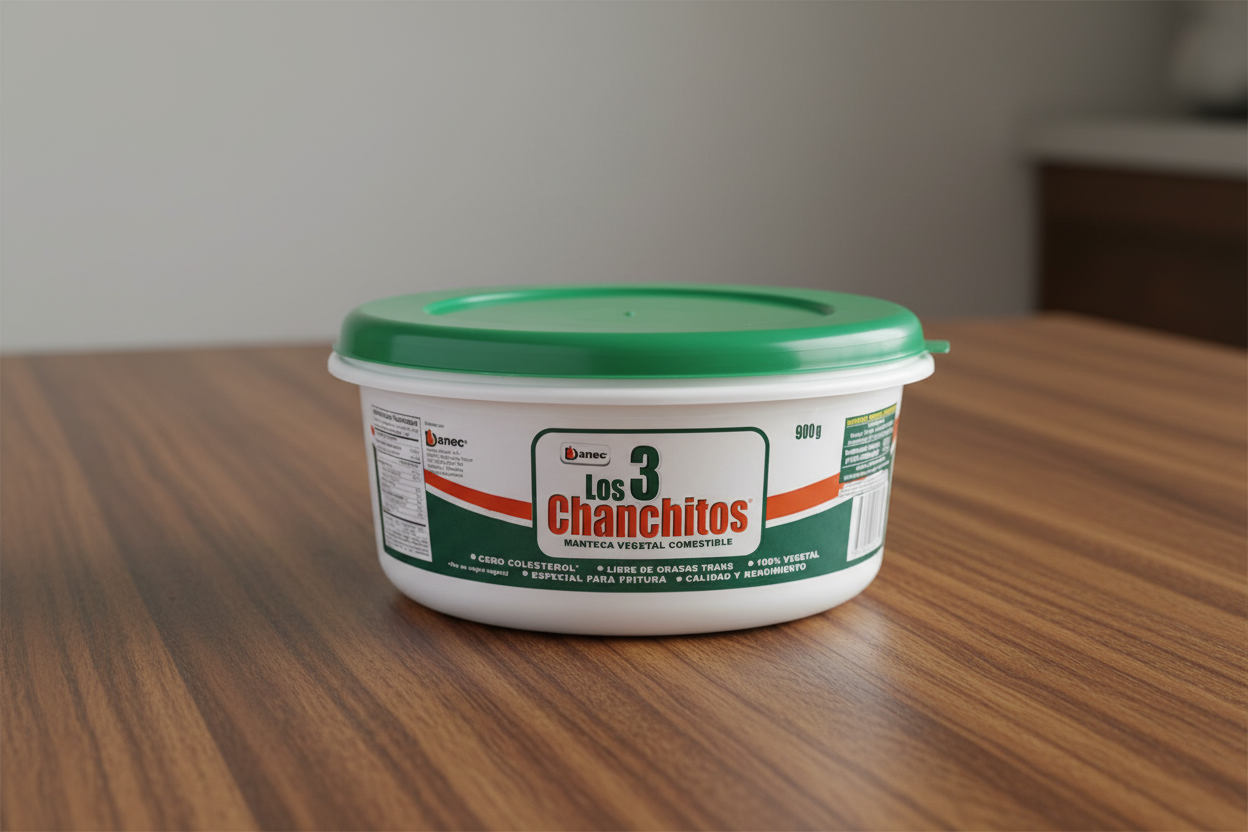 LOS 3 CHANCHITOS MANTECA 900 GR
