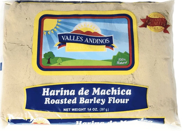 VALLES ANDINOS HARINA DE MACHICA 14 OZ