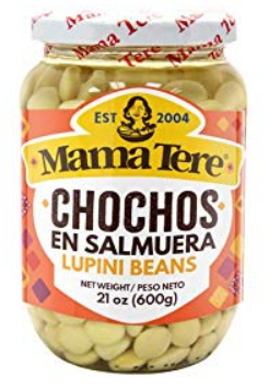 MAMA TERE CHOCHOS EN SALMUERA 21 OZ-LUPINI BEANS