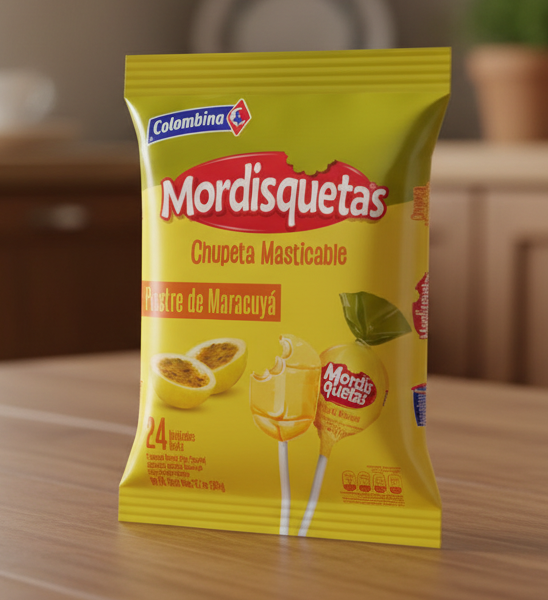 MORDISQUETA MARACUYA 24PACK-PASSION FRUIT