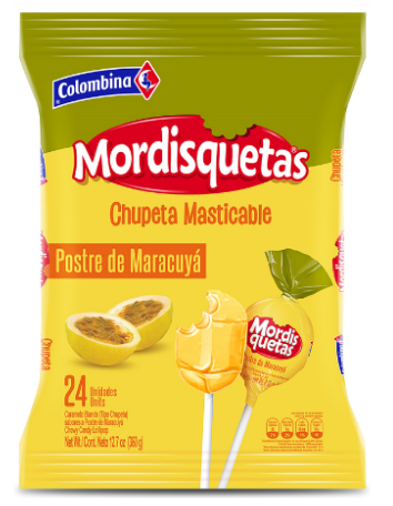 MORDISQUETA MARACUYA 24PACK-PASSION FRUIT