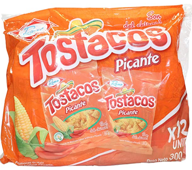 TOSTACOS 12PK/25GR