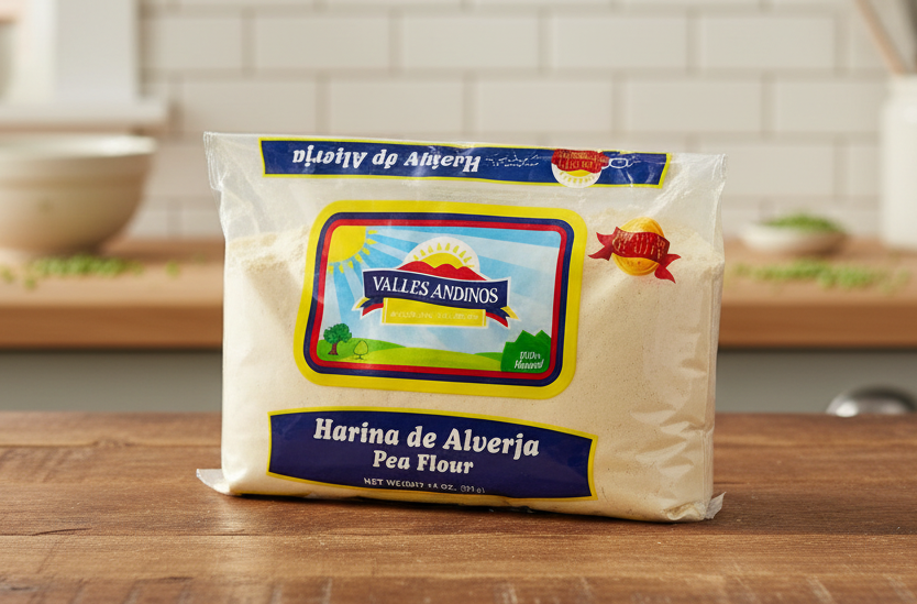 VALLES ANDINOS HARINA DE ALVERJA 14 OZ-PEA FLOUR 