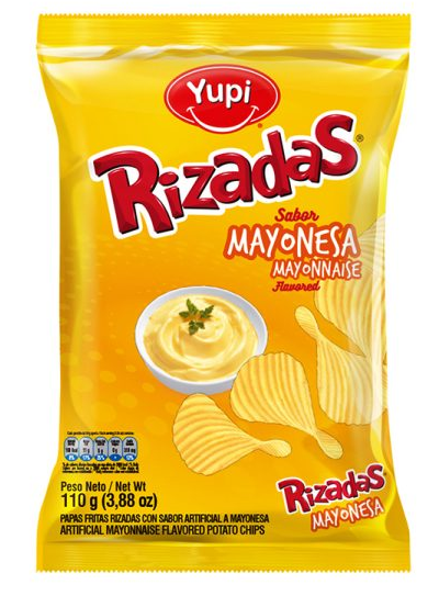 Yupi rizadas mayonesa 28gr-mayonnaise potato chips