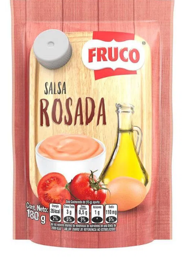 Fruco Salsa Rosada 180 gr-Pink Sauce