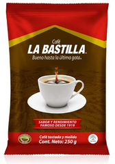 CAFETERA EMBOLO METAL - 1.000 ML - CAFE LA BASTILLA