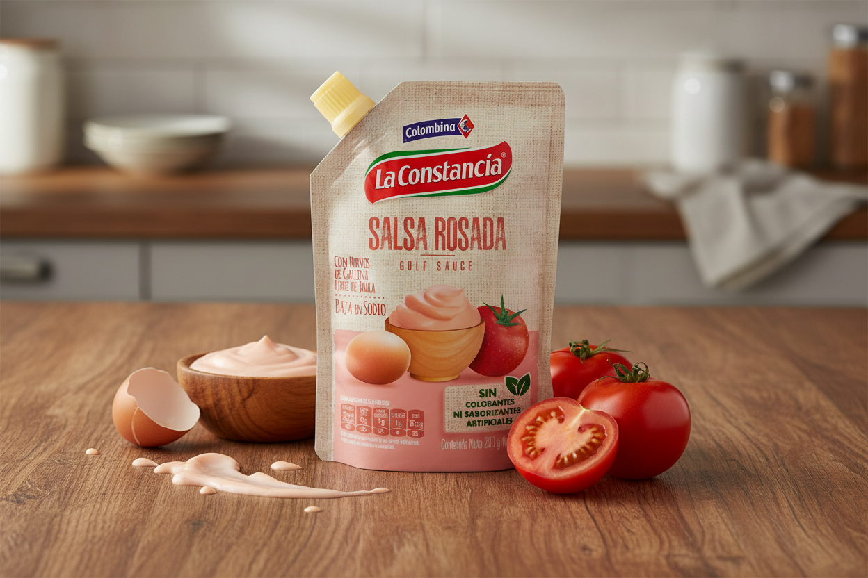 La constancia salsa rosada-mayo-ketchup- pink sauce 200 gr