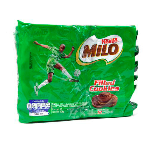 Milo chocolate cookies 12pk