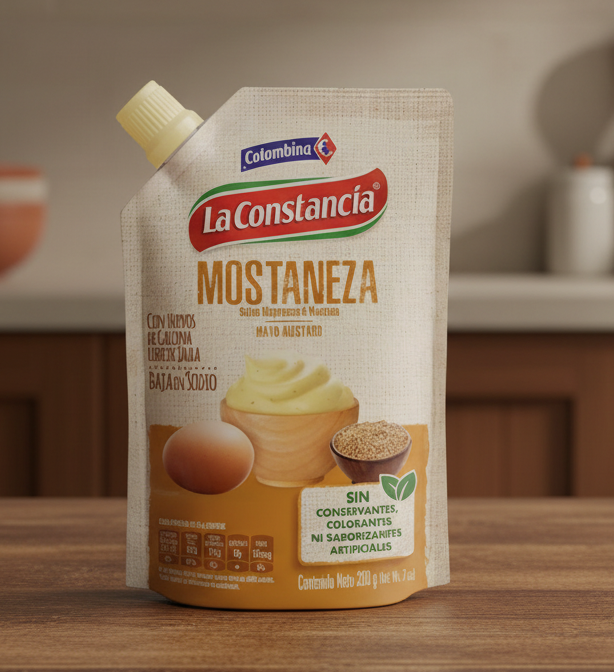 la constancia mostaneza 200gr-Mayo-Mustard sauce