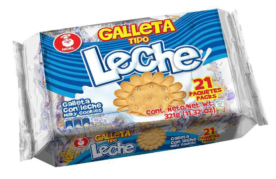 Noel Galleta Tipo Leche 21 pack-Milky cookies