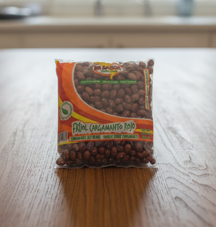 Su Sabor Frijol Cargamanto 16 oz-colombia cargamanto red beans