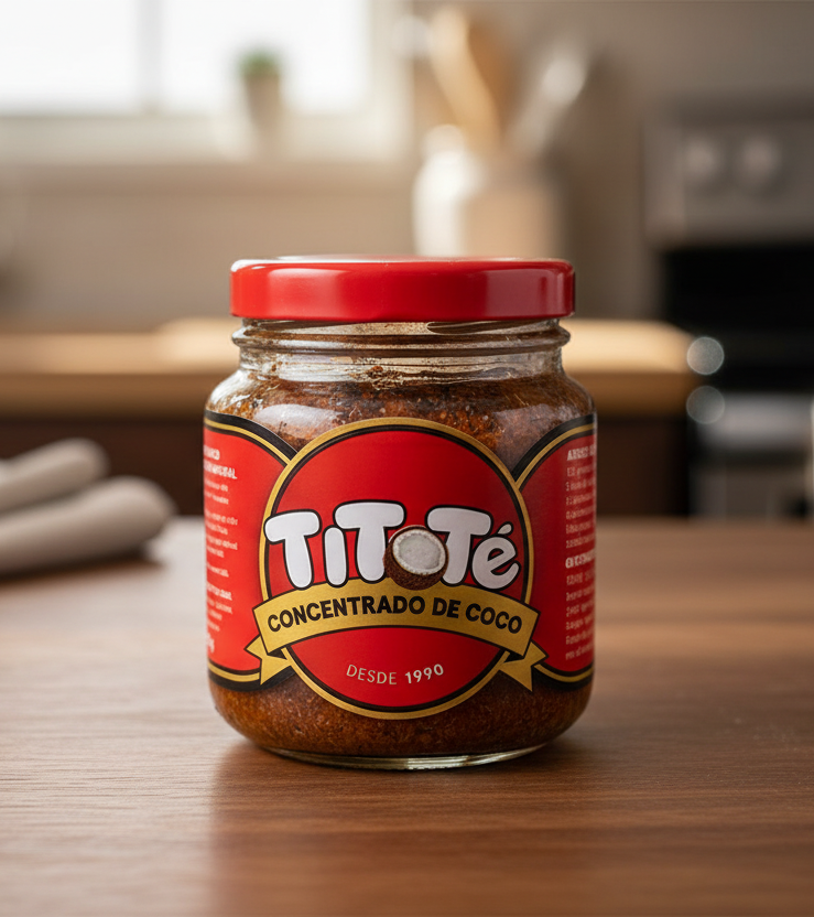 Titote concentrado de coco 125 gr