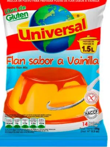 universal flan de vainilla 5.3 oz