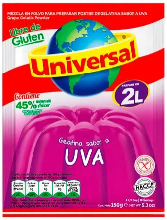 Universal Uva Gelatina 5.3 oz